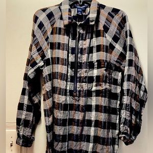 Max Edition Womens Gauze Top sz S